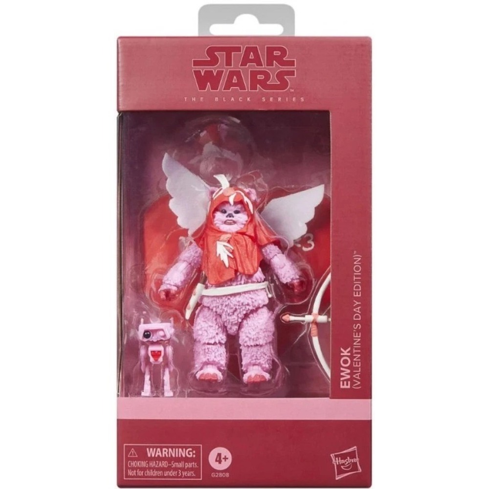 Star Wars Black Series Ewok Action Figure [Valentine's Day Edition]